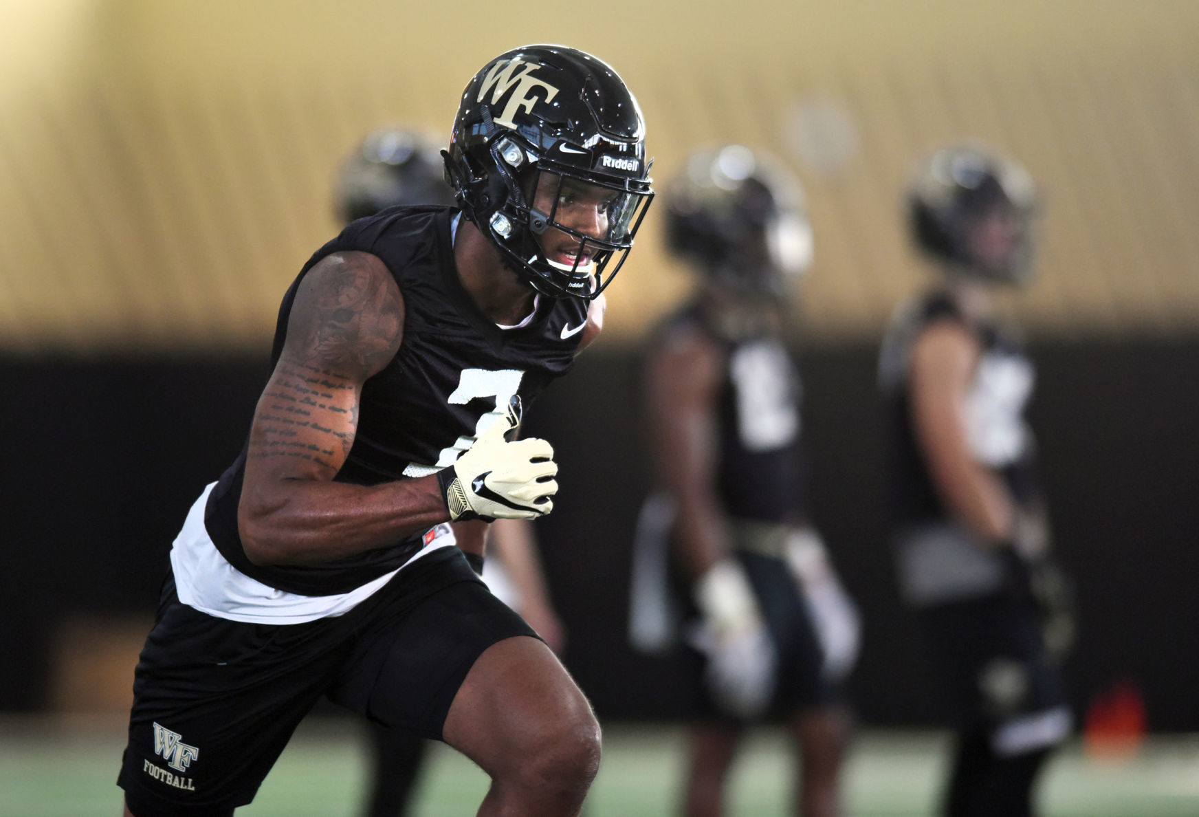 Wake Forest First Day of Football Practice